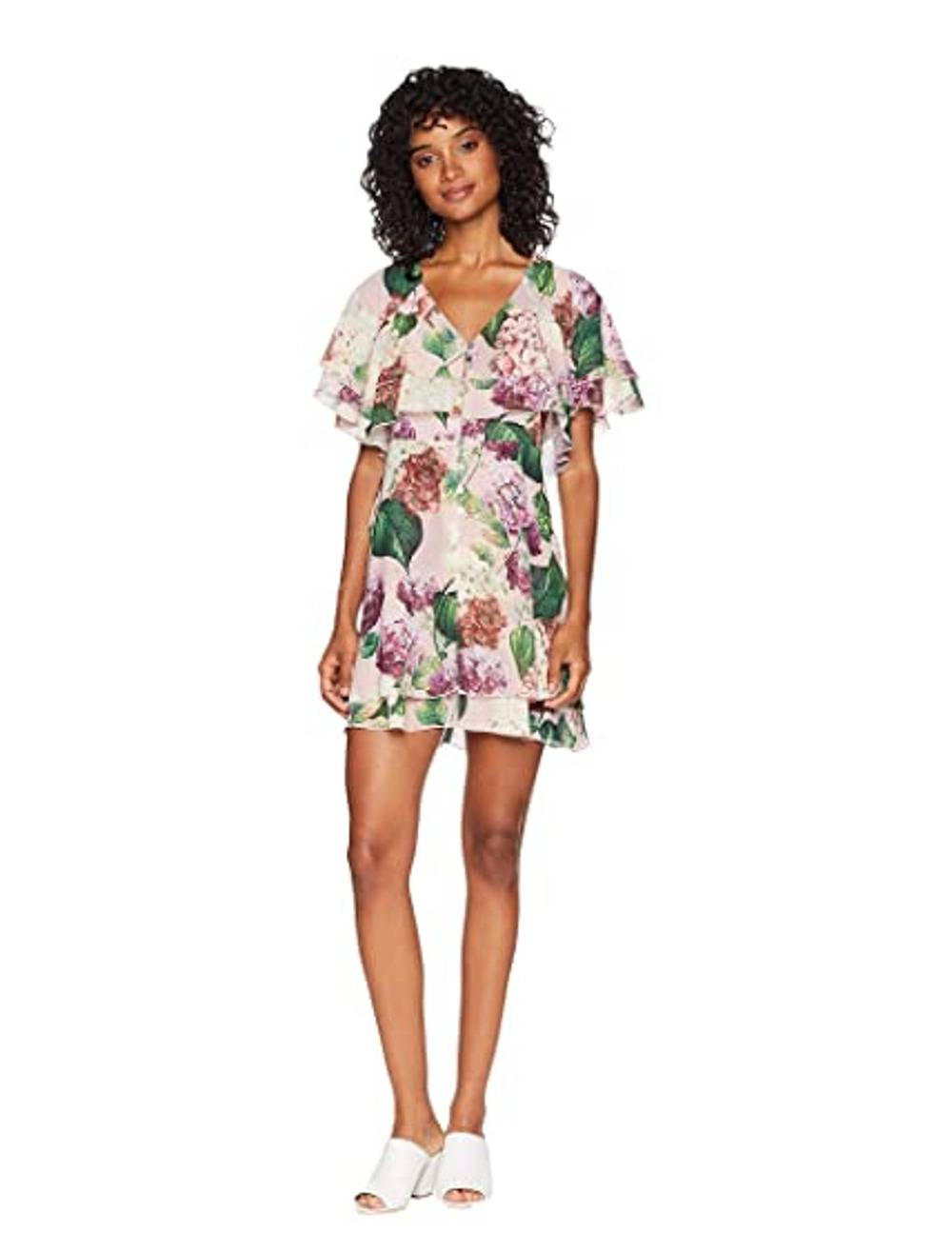 Show Me Your Mumu Leandra Short Dress Honey Bunches Pink Size L 3148